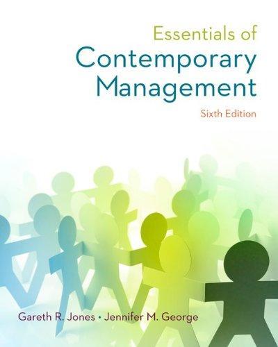 Essentials Of Contemporary Management 6Th