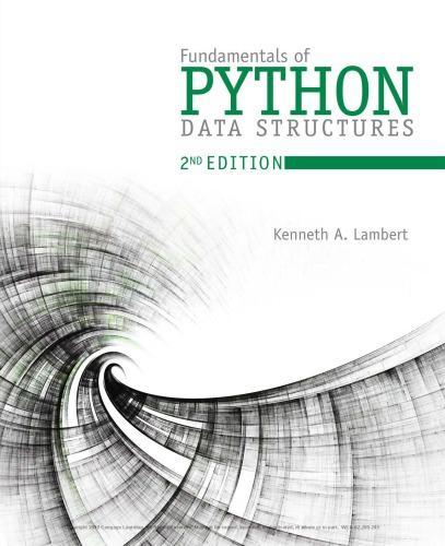 Fundamentals Of Python Data Structures 4Th