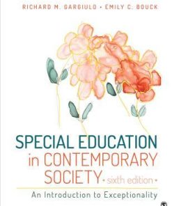 Special Education In Contemporary Society 6Th