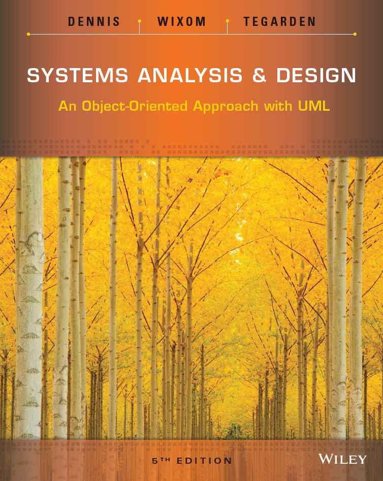Systems Analysis and Design 5th 5E