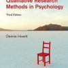 Introduction To Qualitative Research Methods In Psychology 3Rd