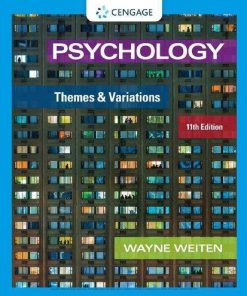 Psychology Themes and Variations 11th