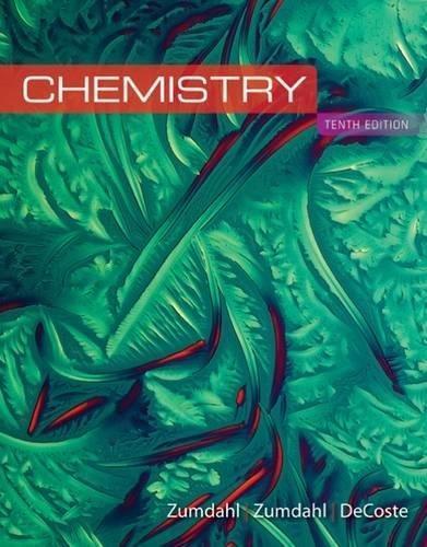 Chemistry 10th by Steven S Zumdahl