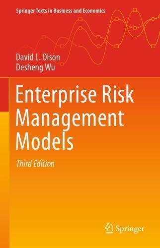 Enterprise Risk Management Models 3Rd