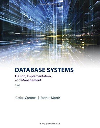 Database Systems Design Implementation Management 12Th
