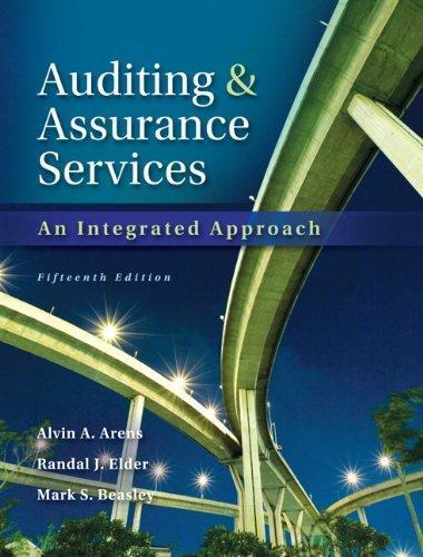 Auditing And Assurance Services 15Th
