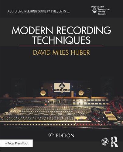 Modern Recording Techniques Audio Engineering Society Presents 9Th
