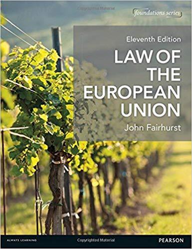 Law Of The European Union Foundations 11Th