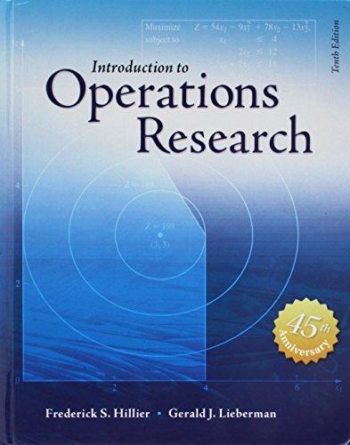 Introduction To Operations Research 10Th