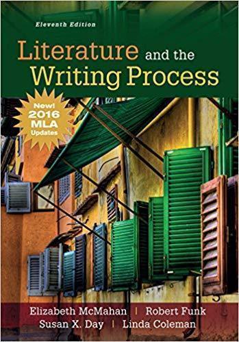 Literature And The Writing Process 11Th