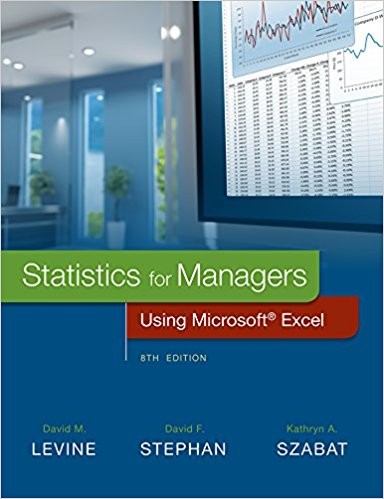 Statistics for Managers Using Microsoft Excel 8th