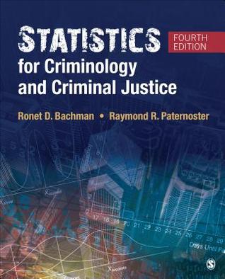 Statistics For Criminology And Criminal Justice 4Th