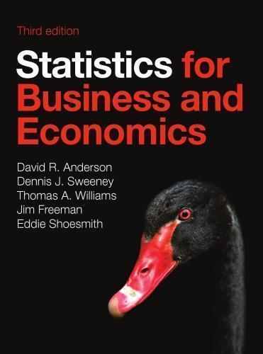 Statistics For Business And Economics 3Rd