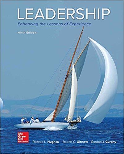 Leadership Enhancing The Lessons Of Experience 9Th
