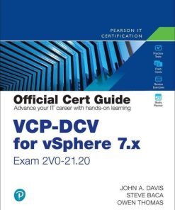 Vcp Dcv For Vsphere 7 X Exam 2V0 21 20 Official Cert Guide 4Th