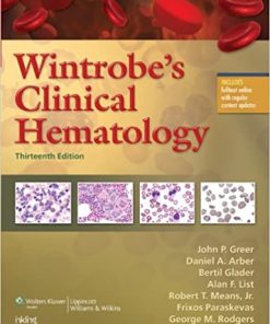 Wintrobes Clinical Hematology 13Th