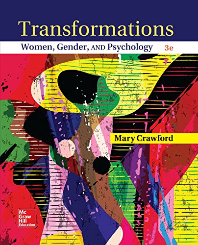 Transformations women gender and psychology 8211 3rd