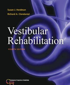 Vestibular Rehabilitation 4th 4E Susan Herdman