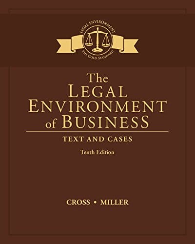 The Legal Environment of Business 8211 10th