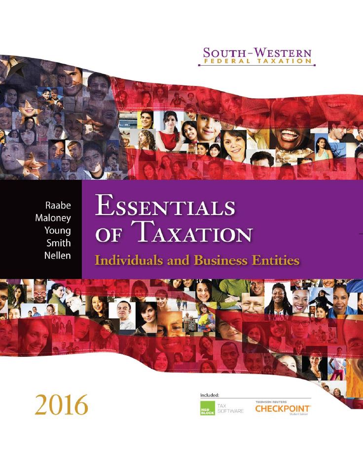 Southwestern Federal Taxation 2016