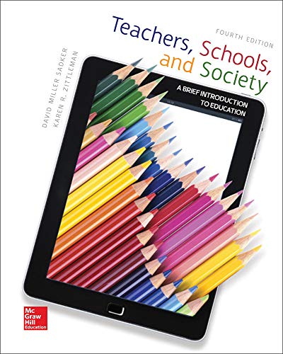 Teachers schools and society a brief introduction to education 8211 4th