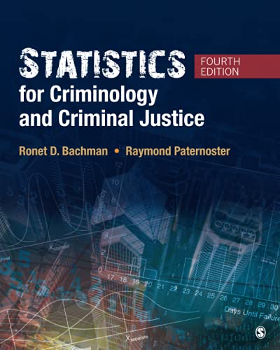 Statistics for Criminology and Criminal Justice 8211 4th