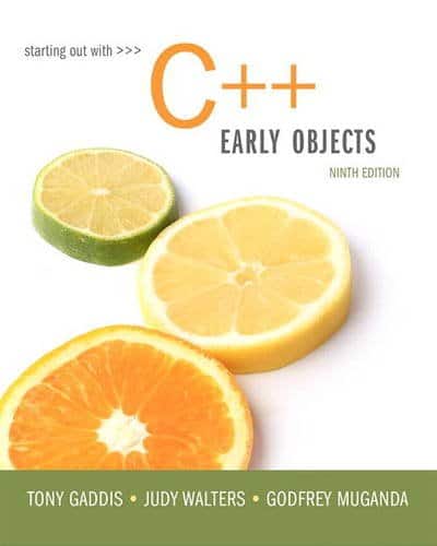 Starting out with C Early objects