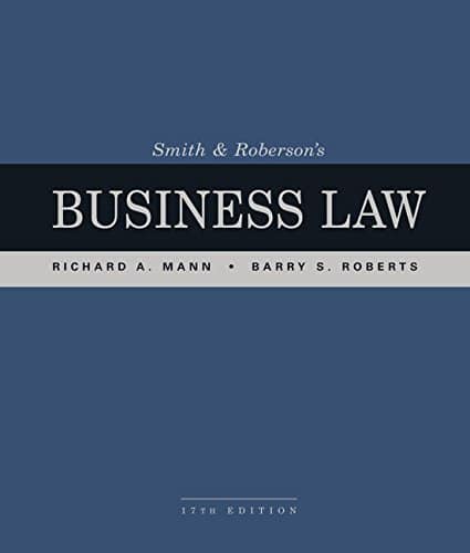 Smith and Robersons Business Law 17
