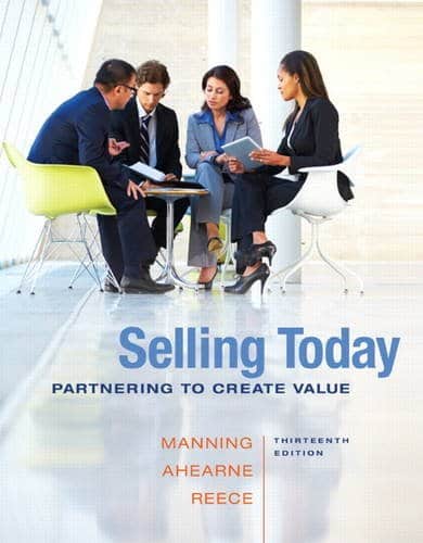 Selling today partnering to create value