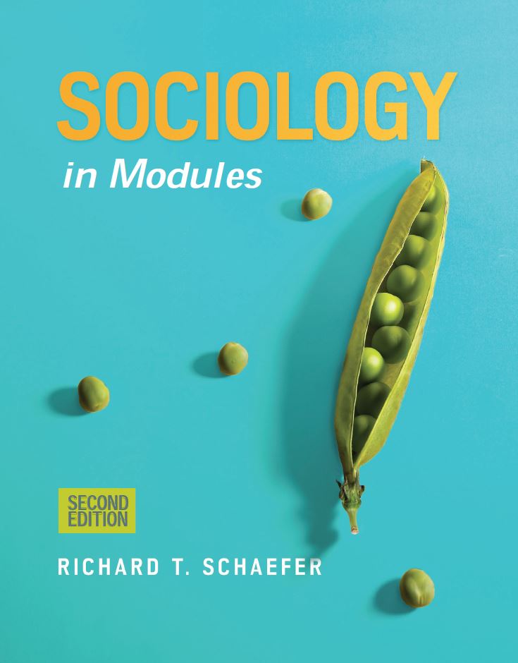 Sociology in Modules 2nd 2E Richard Schaefer