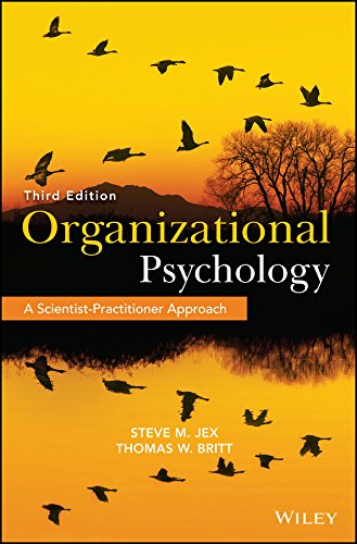 Organizational Psychology A ScientistPractitioner Approach
