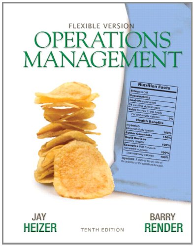 Operations Management Flexible Version 10th by Jay Heizer