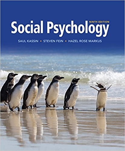 Social Psychology 9th by Saul Kassin