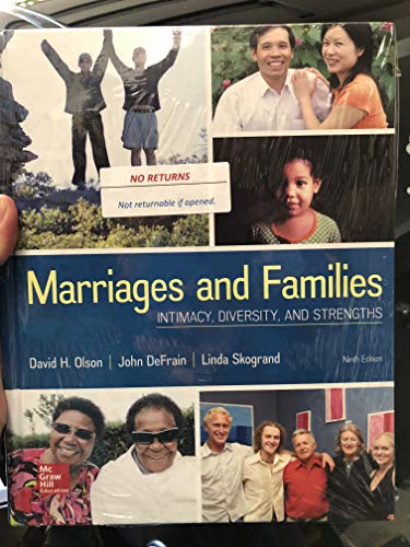 Marriages and families intimacy diversity and strengths