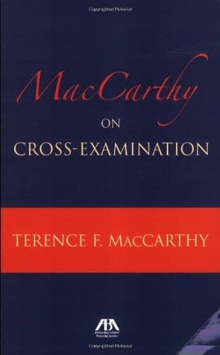 MacCarthy on CrossExamination