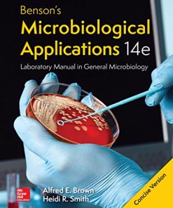 LooseLeaf Bensons Microbiological Applications Laboratory Manual8211Concise Version 8211 14th