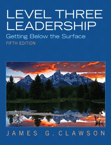Level Three Leadership Getting Below the Surface 5