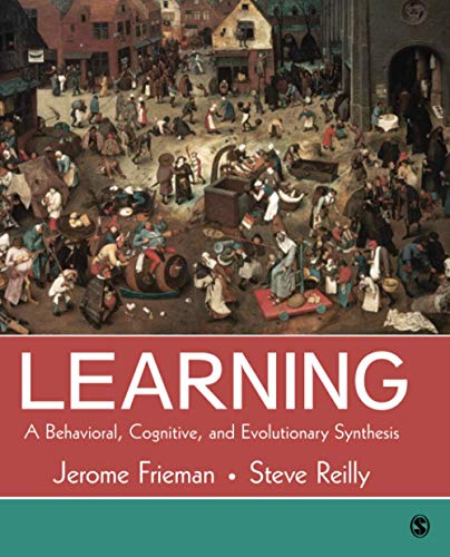 Learning A Behavioral Cognitive and Evolutionary Synthesis 1st