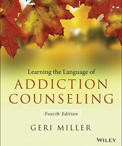 Learning the Language of Addiction Counseling 8211 4th
