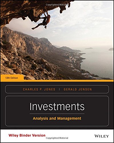 Investments Analysis and Management 13th