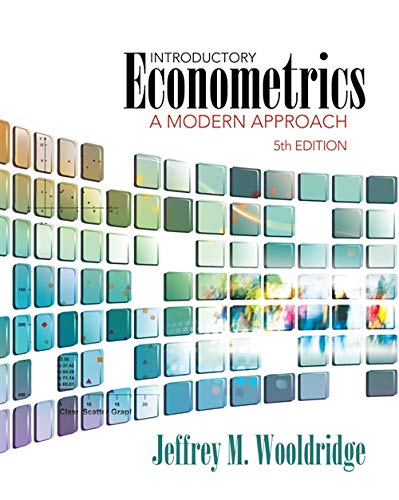 Introductory Econometrics A Modern Approach 8211 5th