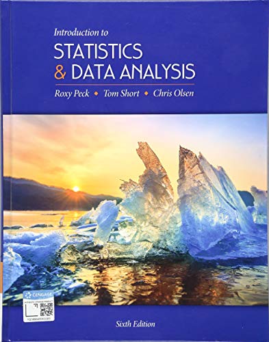 Introduction to Statistics and Data Analysis 6th by Roxy Peck