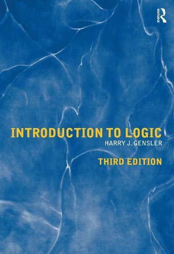 Introduction to Logic 8211 3rd