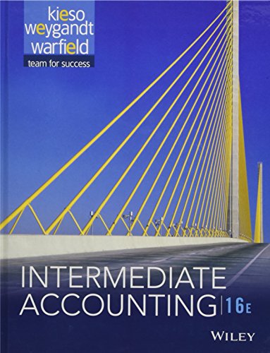 Intermediate Accounting 8211 16th