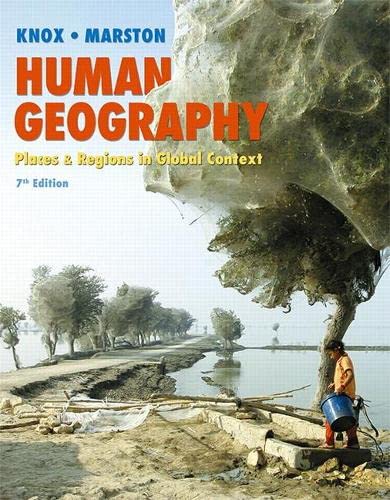 Human Geography Places and Regions in Global Context 7th by Paul L Knox