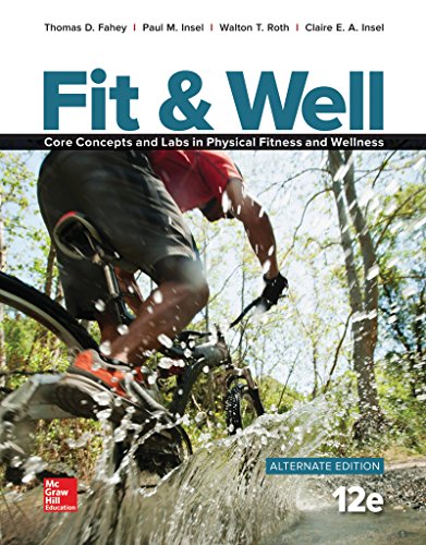 Fit 038 well core concepts and labs in physical fitness and wellness