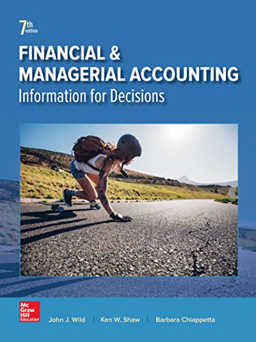 Financial and Managerial Accounting 8211 7th