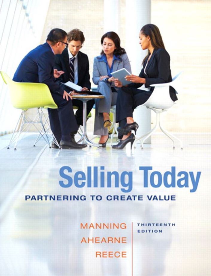 Selling Today Partnering to Create Value 13th 13E