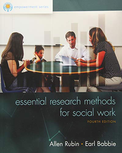 Essential Research Methods For Social Work 8211 4th