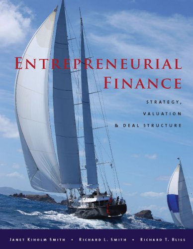 Entrepreneurial Finance Strategy Valuation and Deal Structure 8211 1st